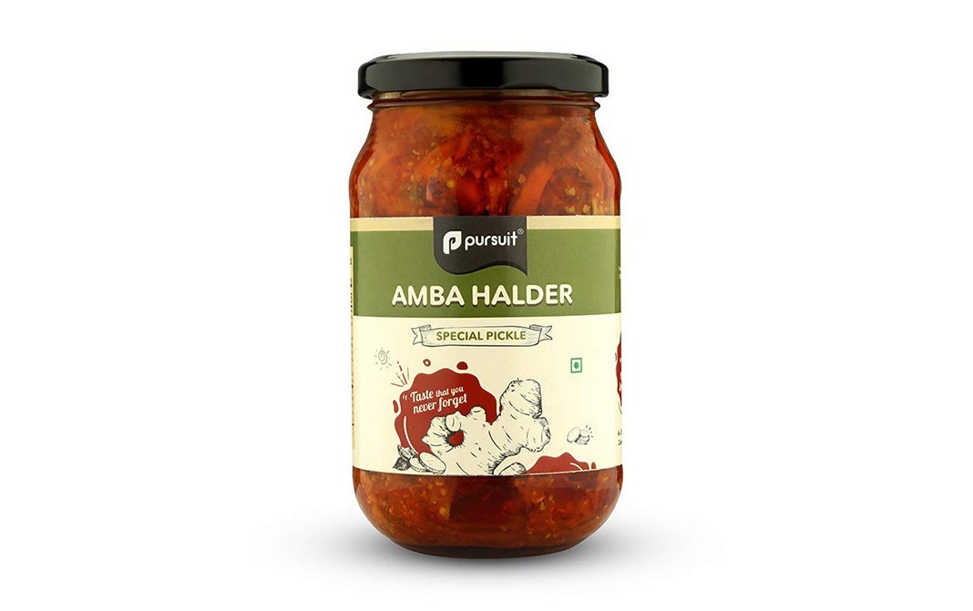 Pursuit Amba Halder Special Pickle    Glass Jar  400 grams